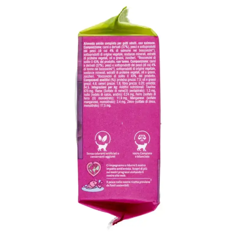 Whiskas Pranzuri cu Peste Gr 50X6 Bax 12 buc.